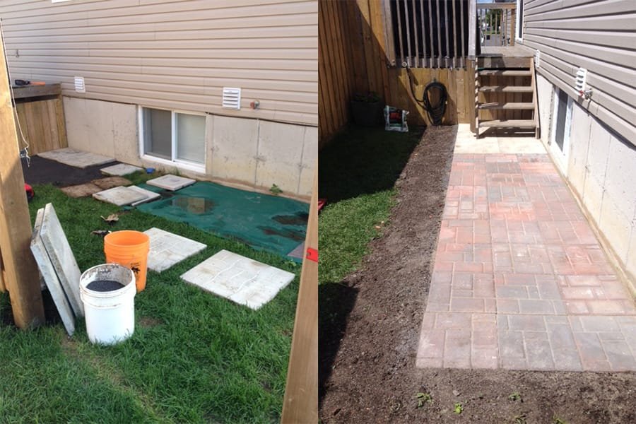 General Handyman - Patio Stones and steps - Cornwall painting and handyman services